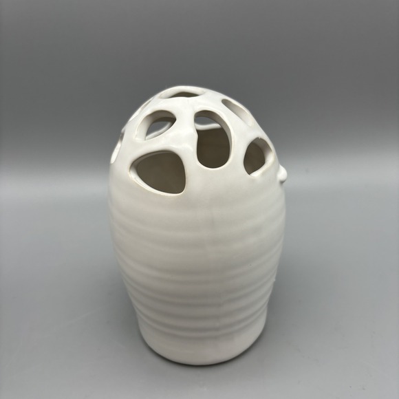 Picasso Modern Art Flower Bud Vase Face Flower Frog - Picture 5 of 8